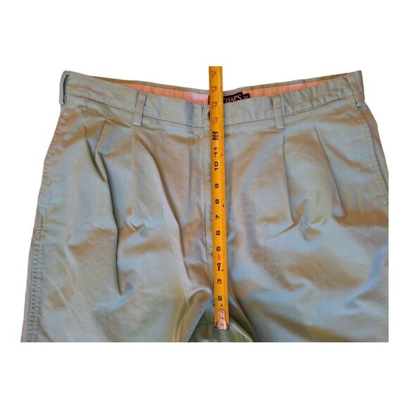 Chaps Men’s Size 40 Golf Shorts GREEN Cotton Twill 7.5" inseam Excellent NWOT - Picture 7 of 11